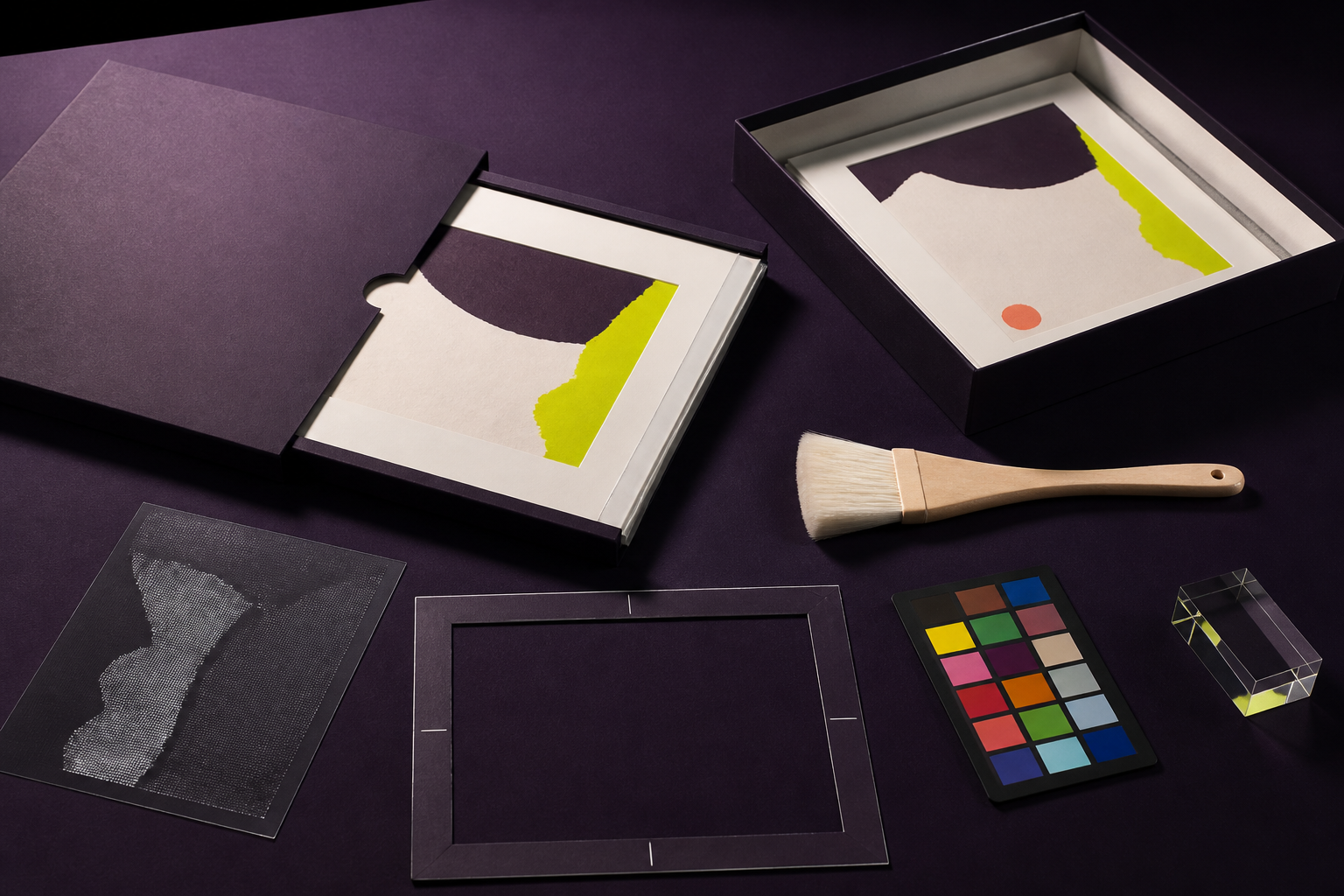 Low-resolution photograph being assessed through a careful sequence of source preparation steps